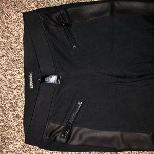 Express moto leggings